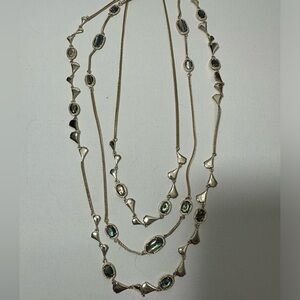 Adrienne layer gold layer necklace, rare